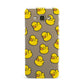 Bright Yellow Rubber Duck Pattern Samsung Galaxy A8 Case