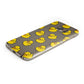 Bright Yellow Rubber Duck Pattern Samsung Galaxy Case Bottom Cutout