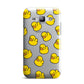 Bright Yellow Rubber Duck Pattern Samsung Galaxy J1 2015 Case