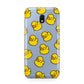 Bright Yellow Rubber Duck Pattern Samsung Galaxy J3 2017 Case