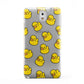 Bright Yellow Rubber Duck Pattern Samsung Galaxy Note 3 Case