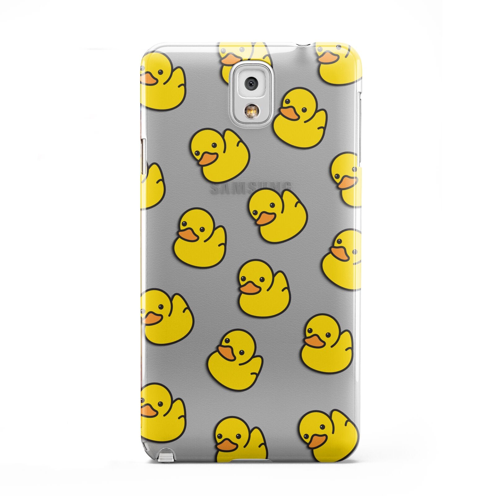 Bright Yellow Rubber Duck Pattern Samsung Galaxy Note 3 Case