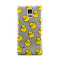 Bright Yellow Rubber Duck Pattern Samsung Galaxy Note 4 Case