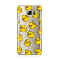 Bright Yellow Rubber Duck Pattern Samsung Galaxy Note 5 Case