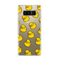Bright Yellow Rubber Duck Pattern Samsung Galaxy Note 8 Case