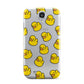Bright Yellow Rubber Duck Pattern Samsung Galaxy S4 Case