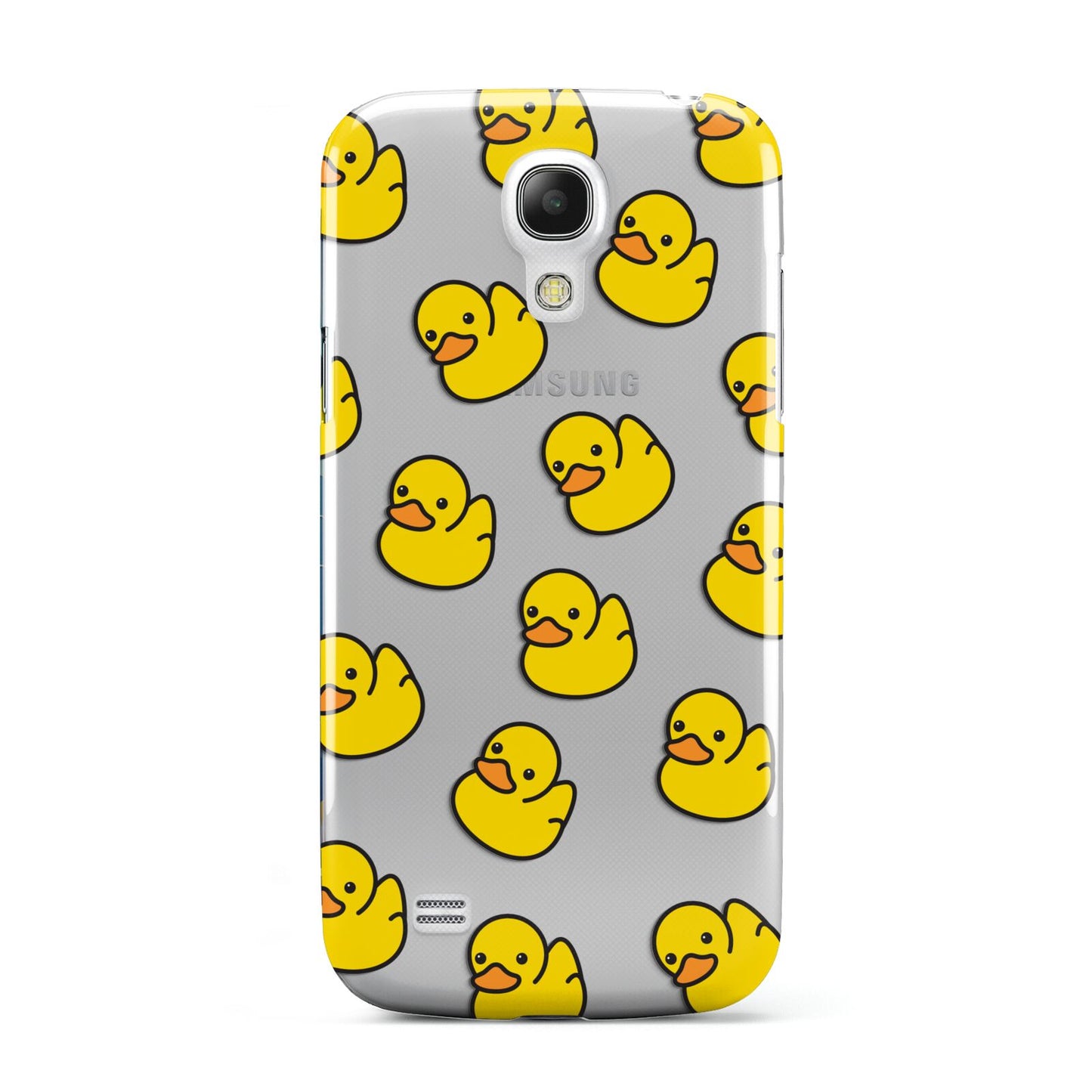 Bright Yellow Rubber Duck Pattern Samsung Galaxy S4 Mini Case
