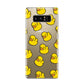 Bright Yellow Rubber Duck Pattern Samsung Galaxy S8 Case