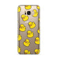 Bright Yellow Rubber Duck Pattern Samsung Galaxy S8 Plus Case