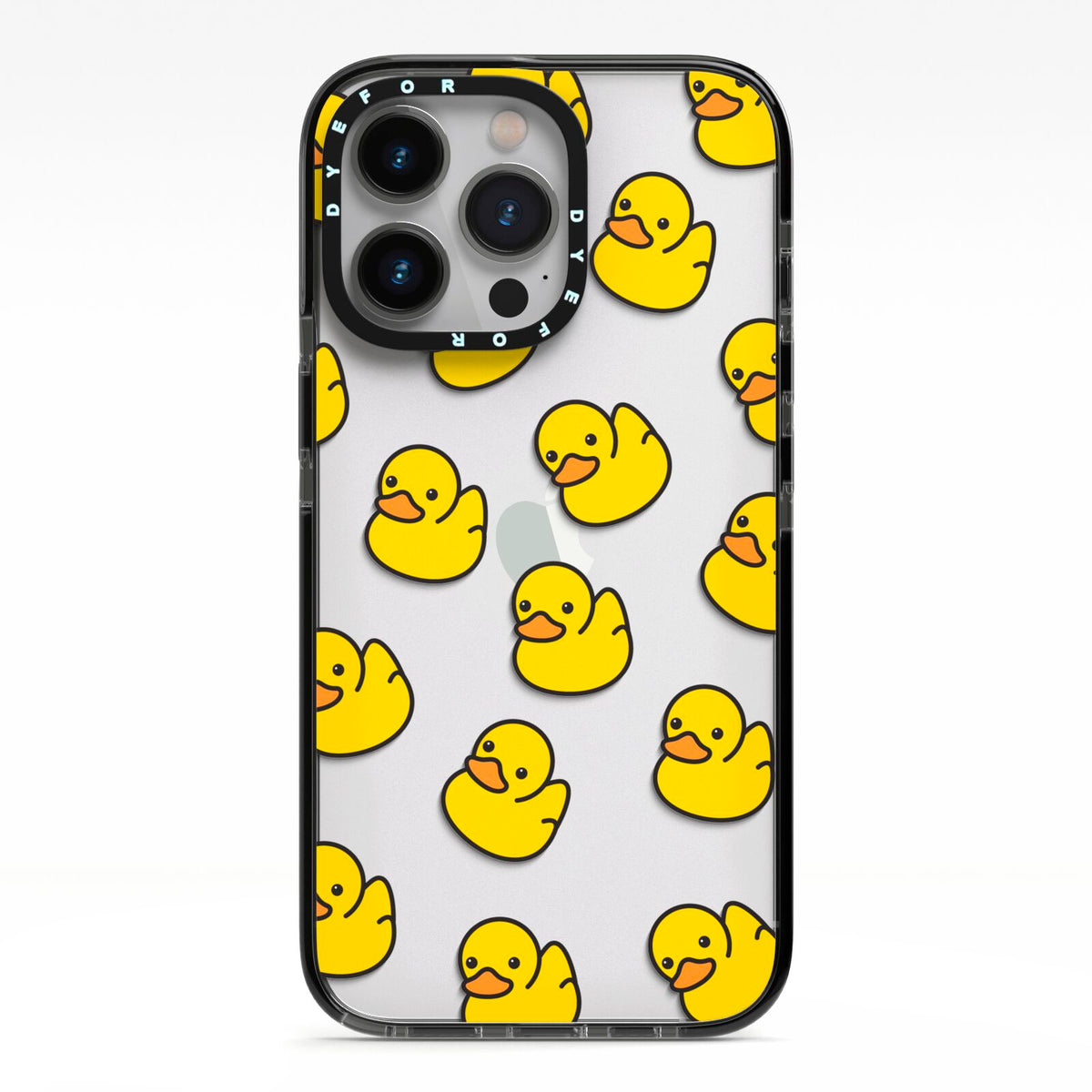 Phone Cover Duck Bright Yellow Rubber Duck Pattern IPhone Case – Dyefor