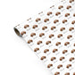 Cavapom Icon with Name Personalised Gift Wrap