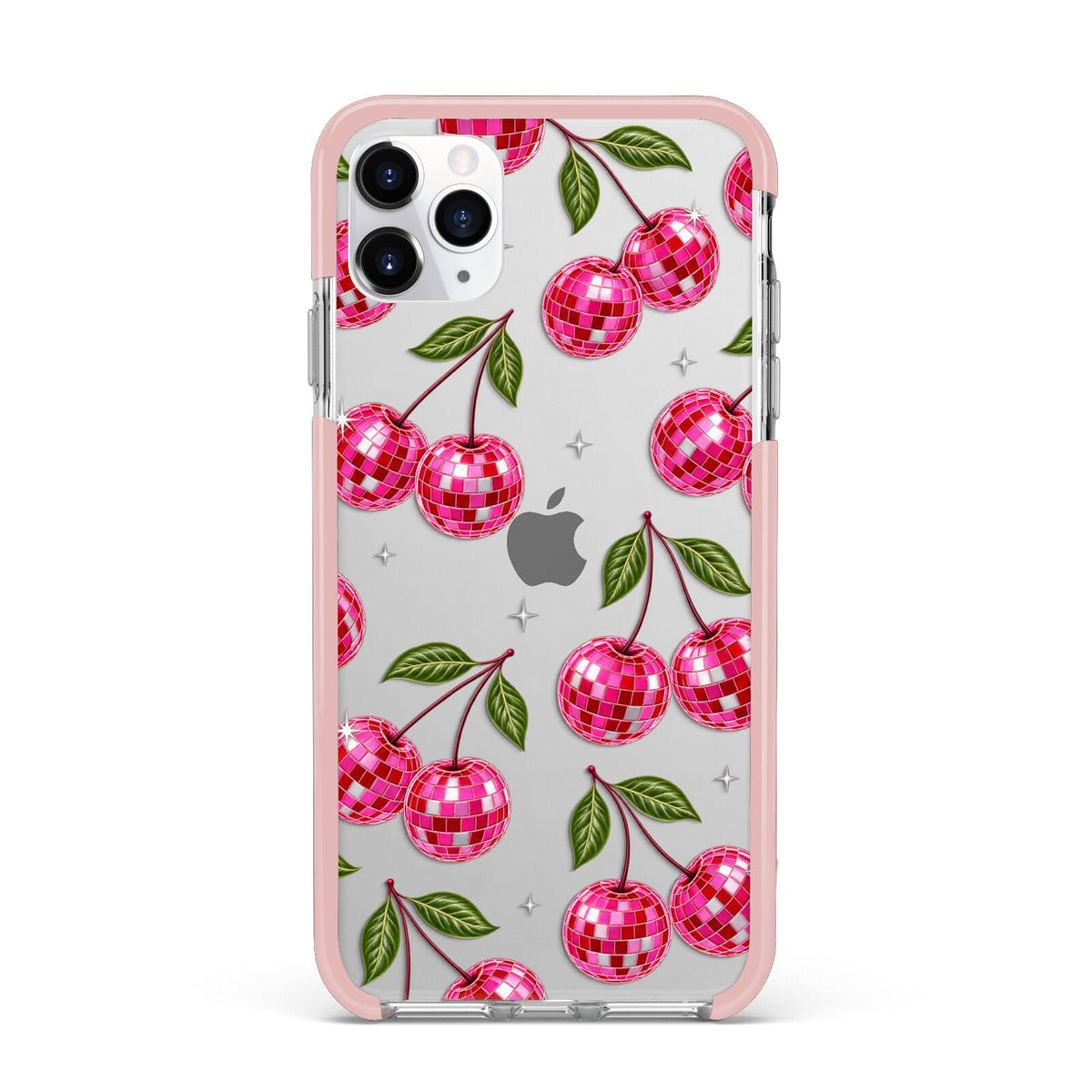 Cherry Afterparty iPhone 11 Pro Max Impact Pink Edge Case