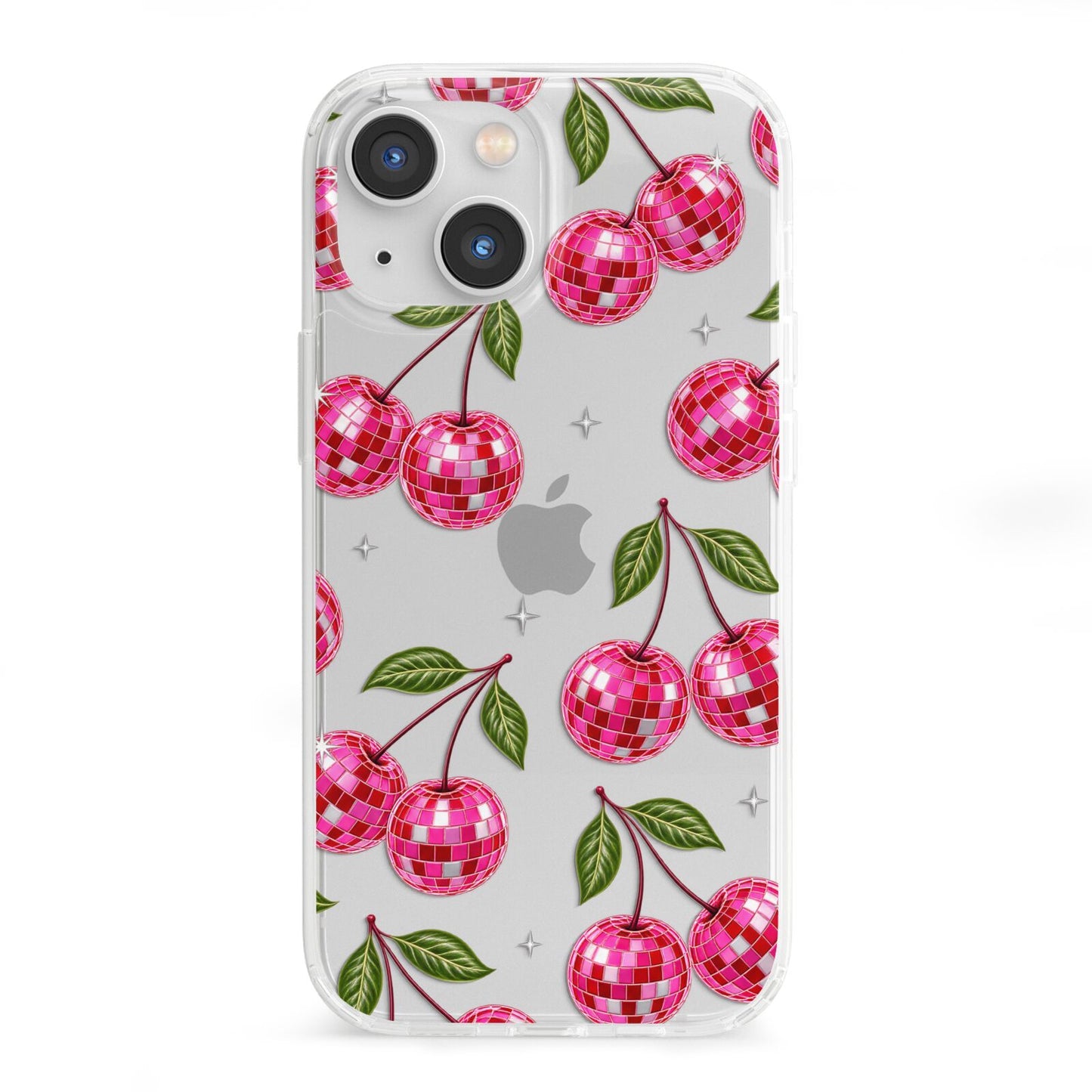 Cherry Afterparty iPhone 13 Mini Clear Bumper Case