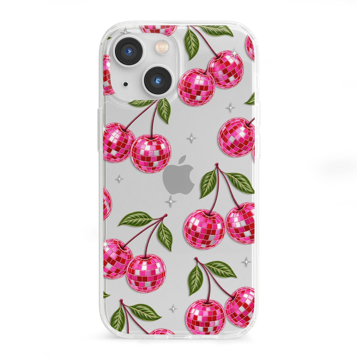 Cherry Afterparty iPhone 13 Mini Clear Bumper Case