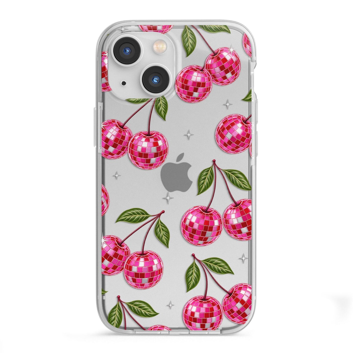 Cherry Afterparty iPhone 13 Mini TPU Impact Case with White Edges
