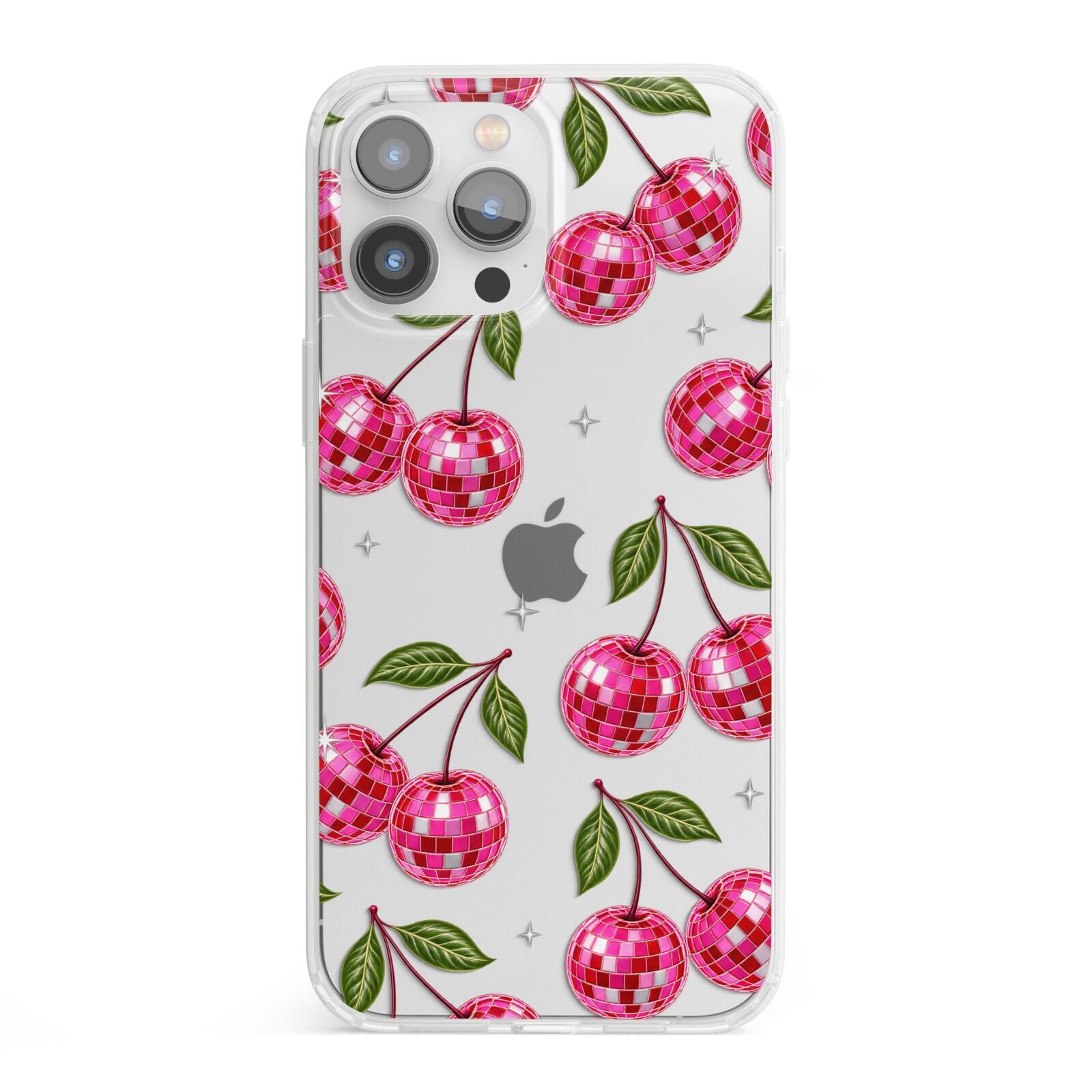 Cherry Afterparty iPhone 13 Pro Max Clear Bumper Case