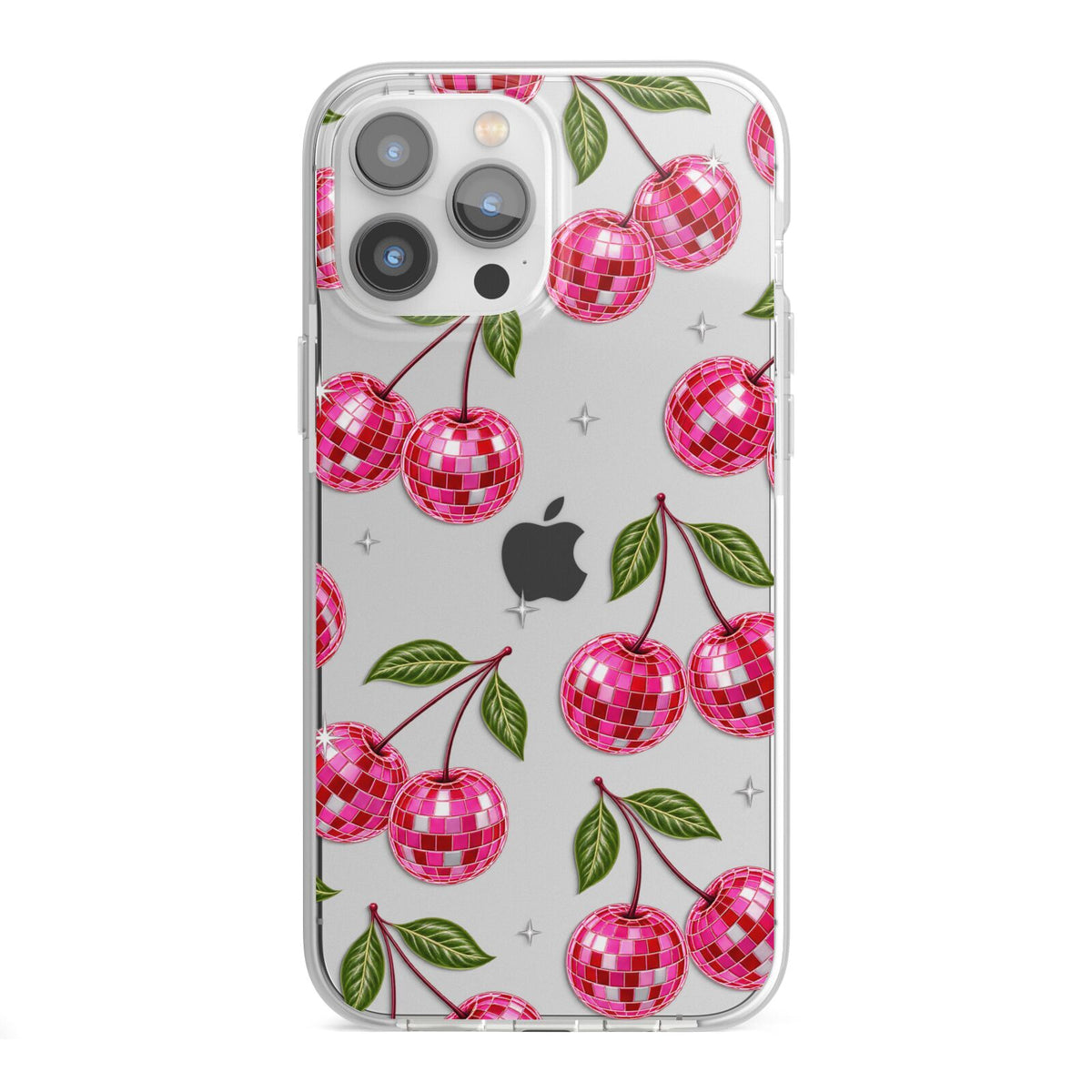 Cherry Afterparty iPhone 13 Pro Max TPU Impact Case with White Edges