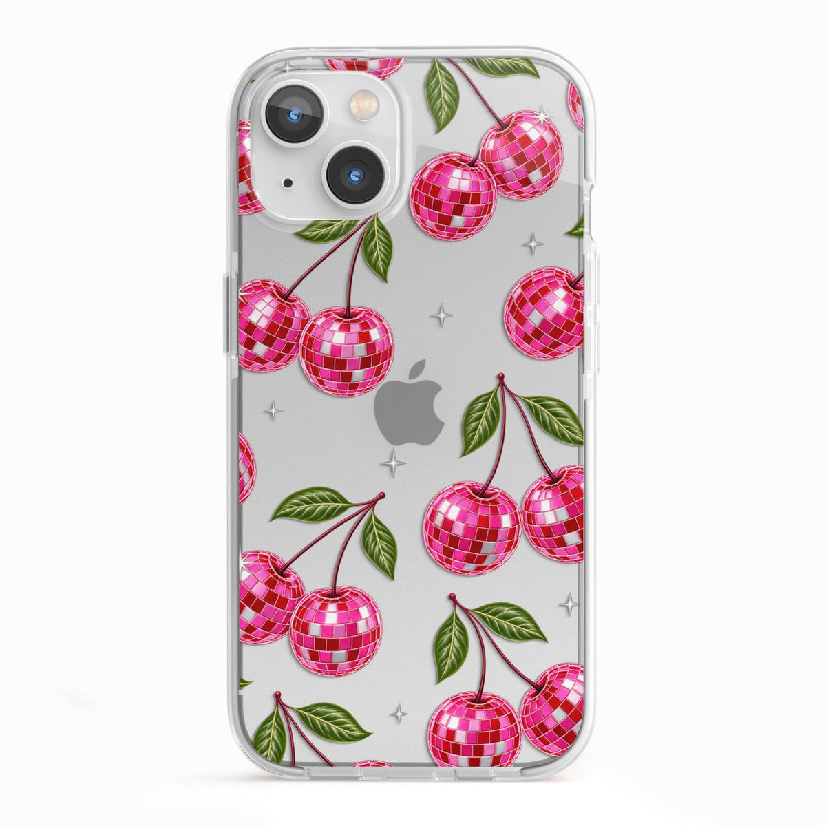 Cherry Afterparty iPhone 13 TPU Impact Case with White Edges