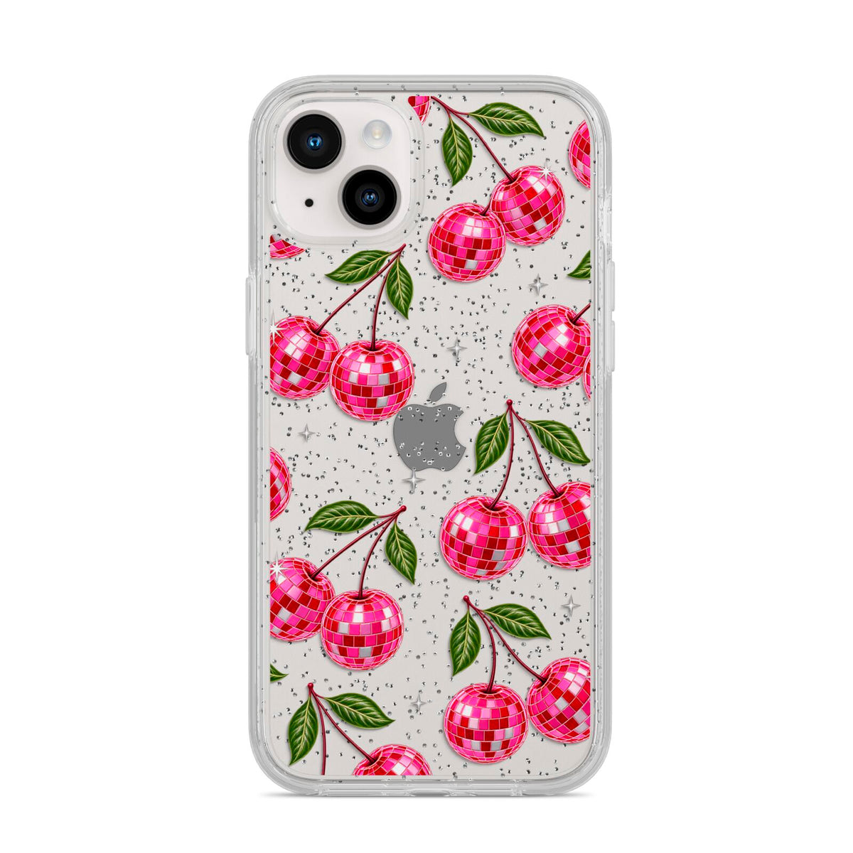 Cherry Afterparty iPhone 14 Plus Glitter Tough Case Starlight