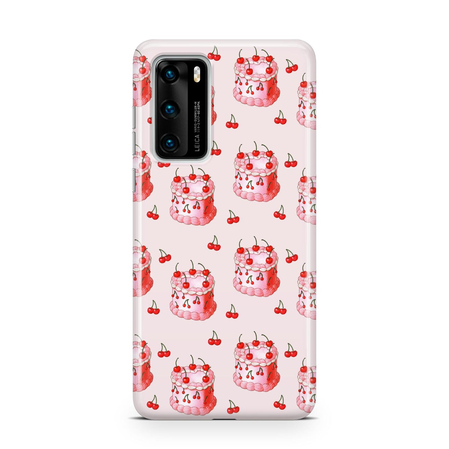 Cherry Cake Party Huawei P40 Phone Case