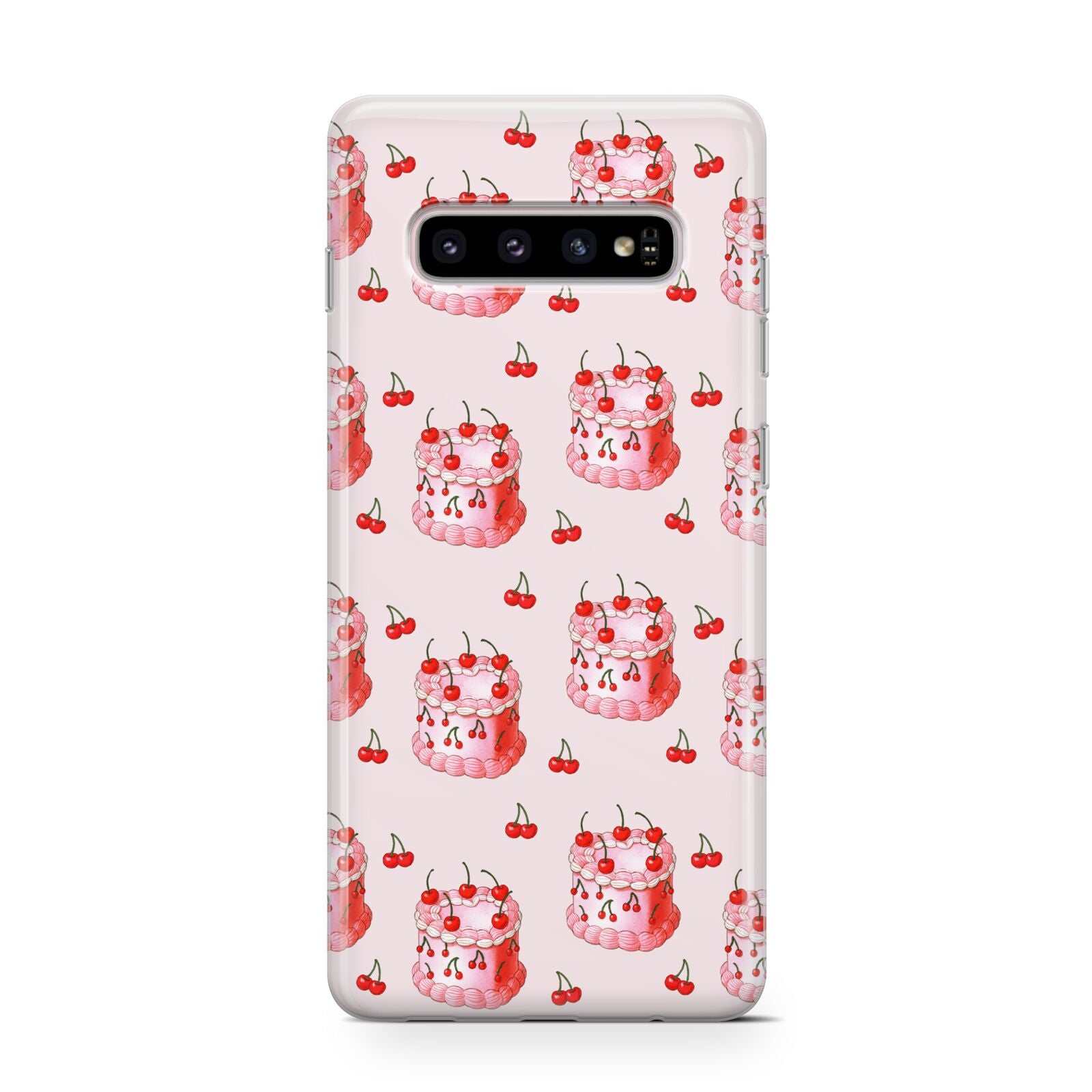 Cherry Cake Party Protective Samsung Galaxy Case