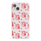Cherry Cake Party iPhone 13 Clear Bumper Case