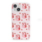 Cherry Cake Party iPhone 13 Mini Clear Bumper Case