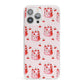 Cherry Cake Party iPhone 13 Pro Max Clear Bumper Case