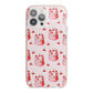 Cherry Cake Party iPhone 13 Pro Max TPU Impact Case with Pink Edges