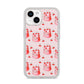 Cherry Cake Party iPhone 14 Glitter Tough Case Starlight