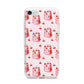 Cherry Cake Party iPhone 7 Bumper Case on Silver iPhone