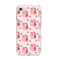 Cherry Cake Party iPhone 8 Bumper Case on Silver iPhone