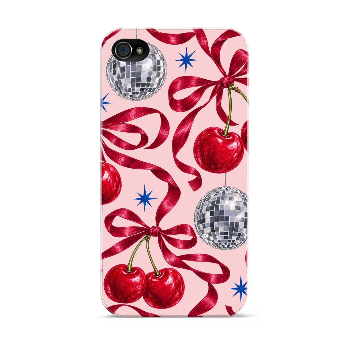 Cherry Disco Apple iPhone 4s Case
