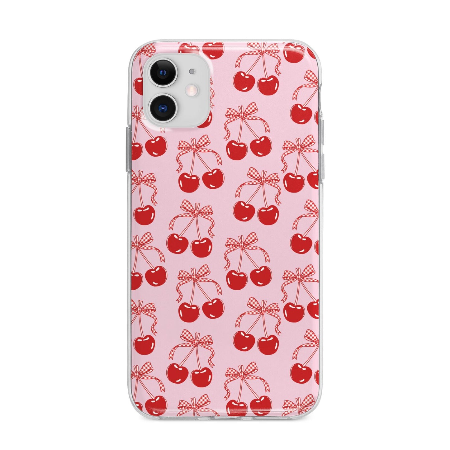 Cherry Sweet Apple iPhone 11 in White with Bumper Case