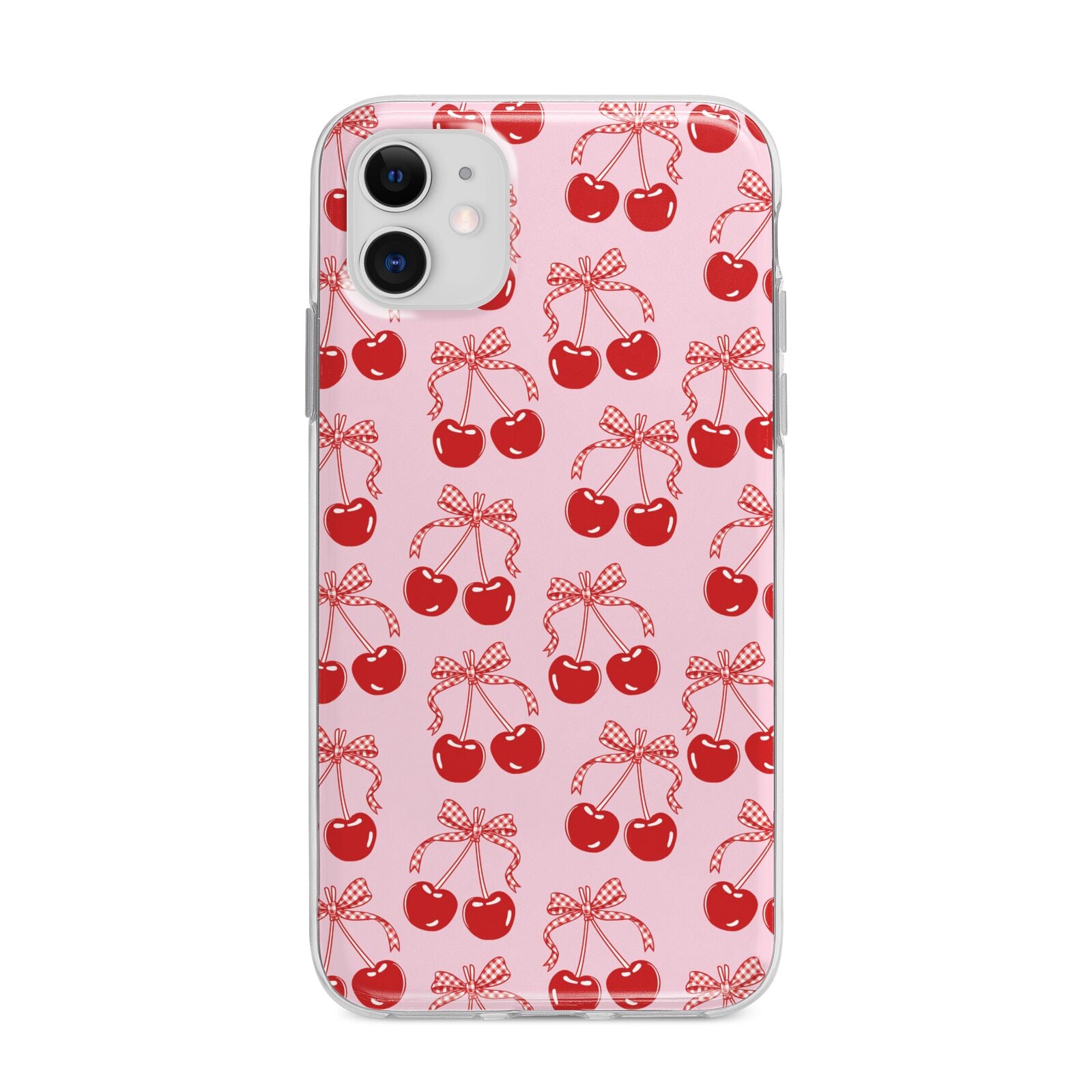 Cherry Sweet Apple iPhone 11 in White with Bumper Case