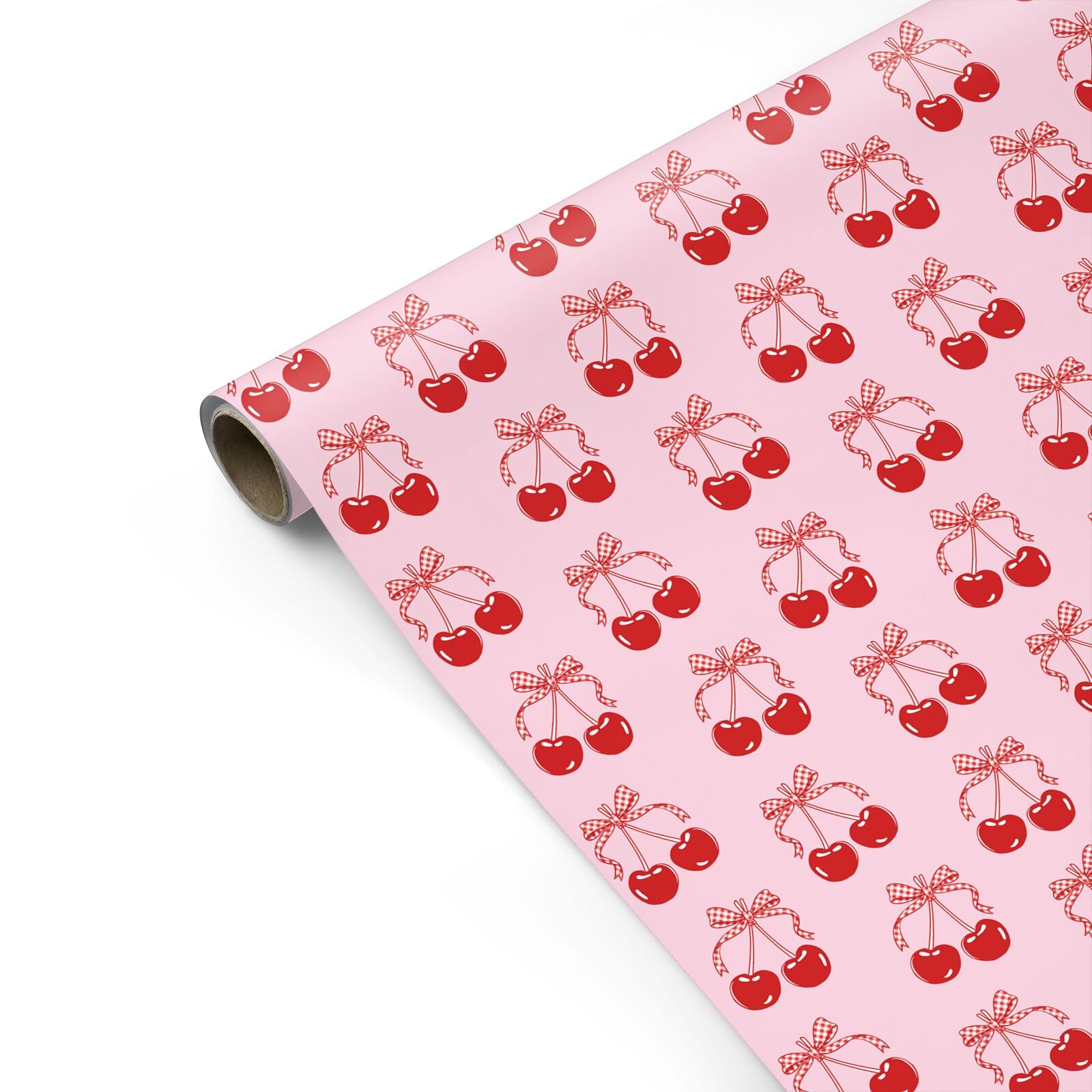 Cherry Sweet Personalised Gift Wrap