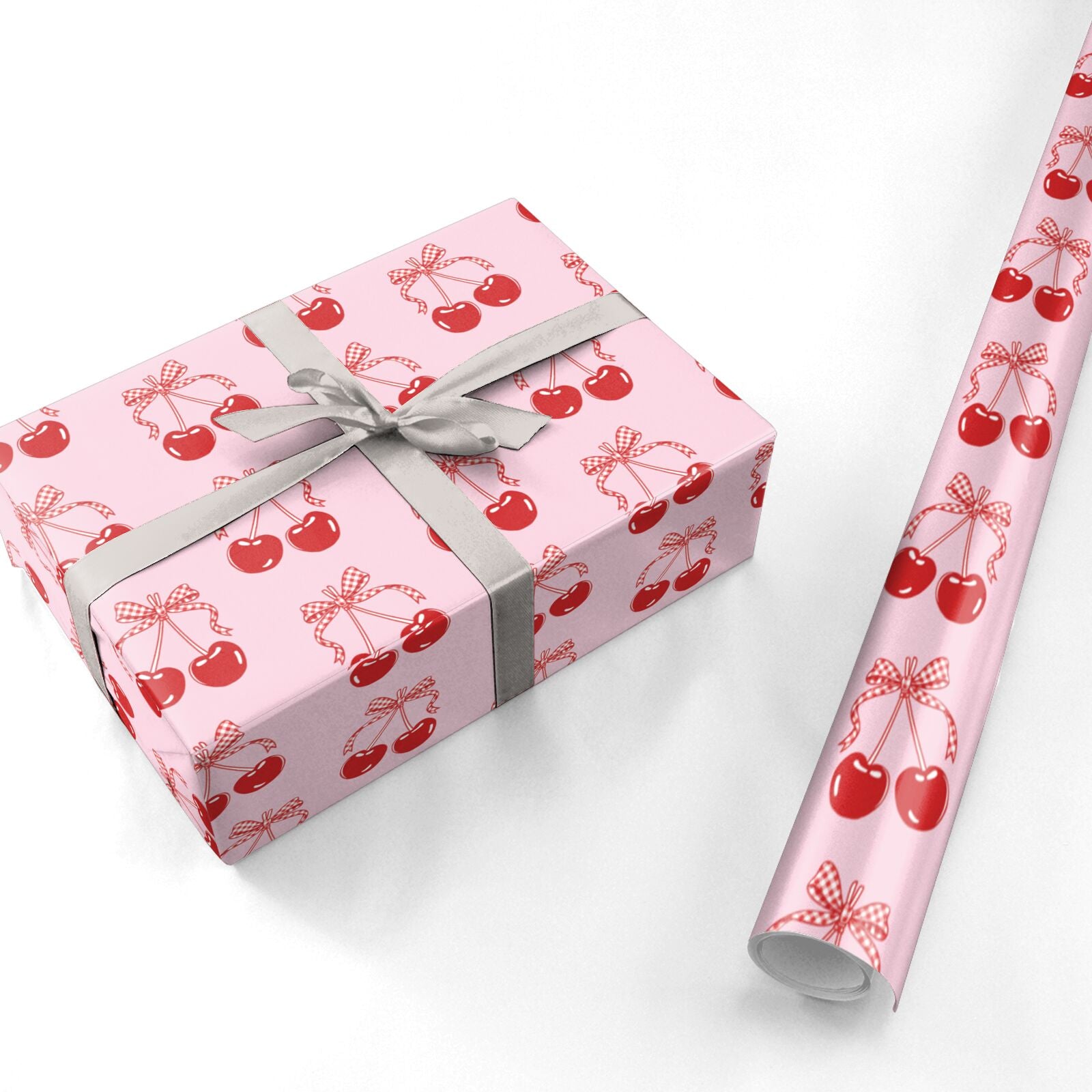 Cherry Sweet Personalised Wrapping Paper