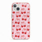 Cherry Sweet iPhone 13 TPU Impact Case with Pink Edges