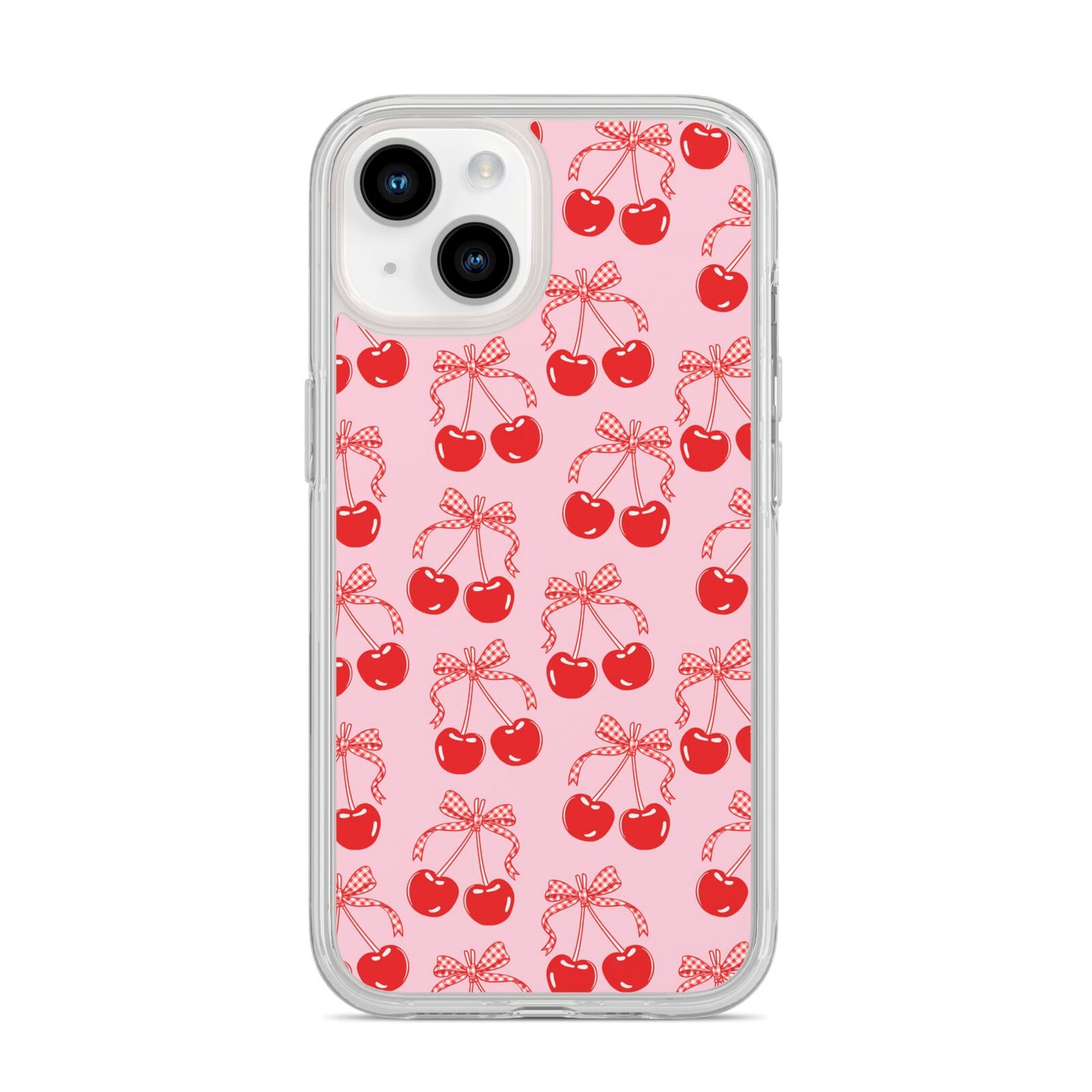 Cherry Sweet iPhone 14 Clear Tough Case Starlight