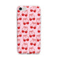Cherry Sweet iPhone 7 Bumper Case on Silver iPhone