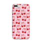 Cherry Sweet iPhone 7 Plus Bumper Case on Silver iPhone