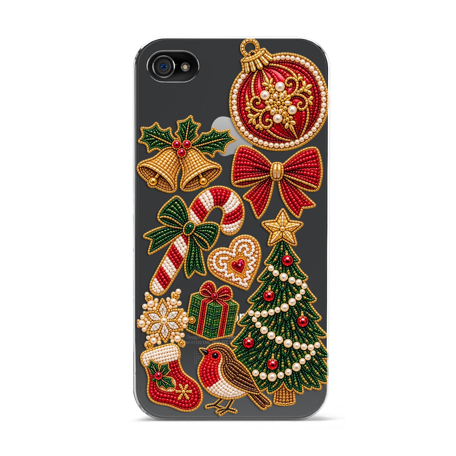 Christmas Keepsakes Charms Apple iPhone 4s Case