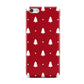 Classic Red Christmas Trees Apple iPhone 5c Case