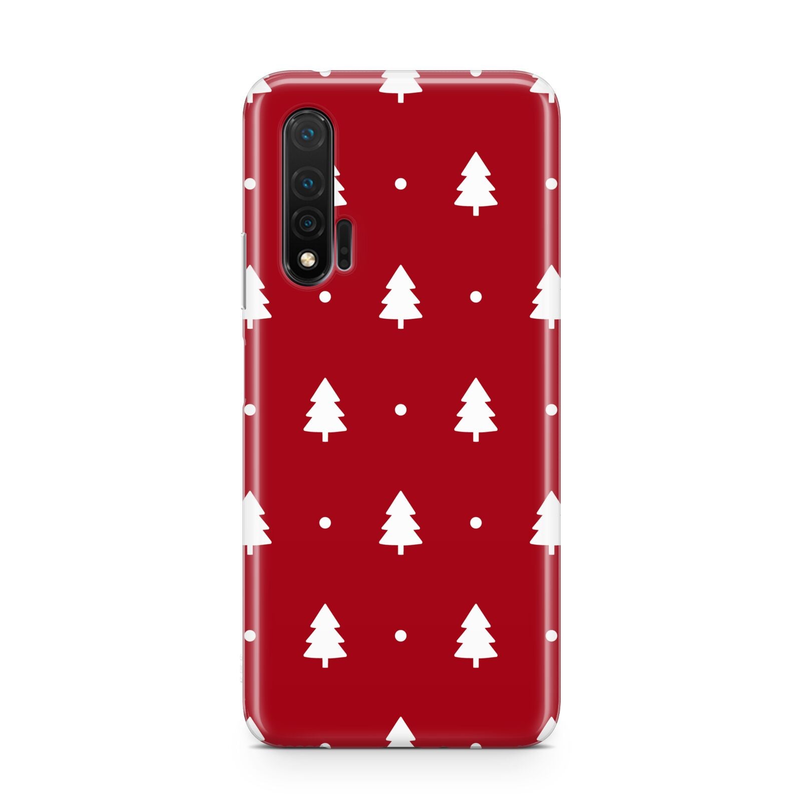 Classic Red Christmas Trees Huawei Nova 6 Phone Case