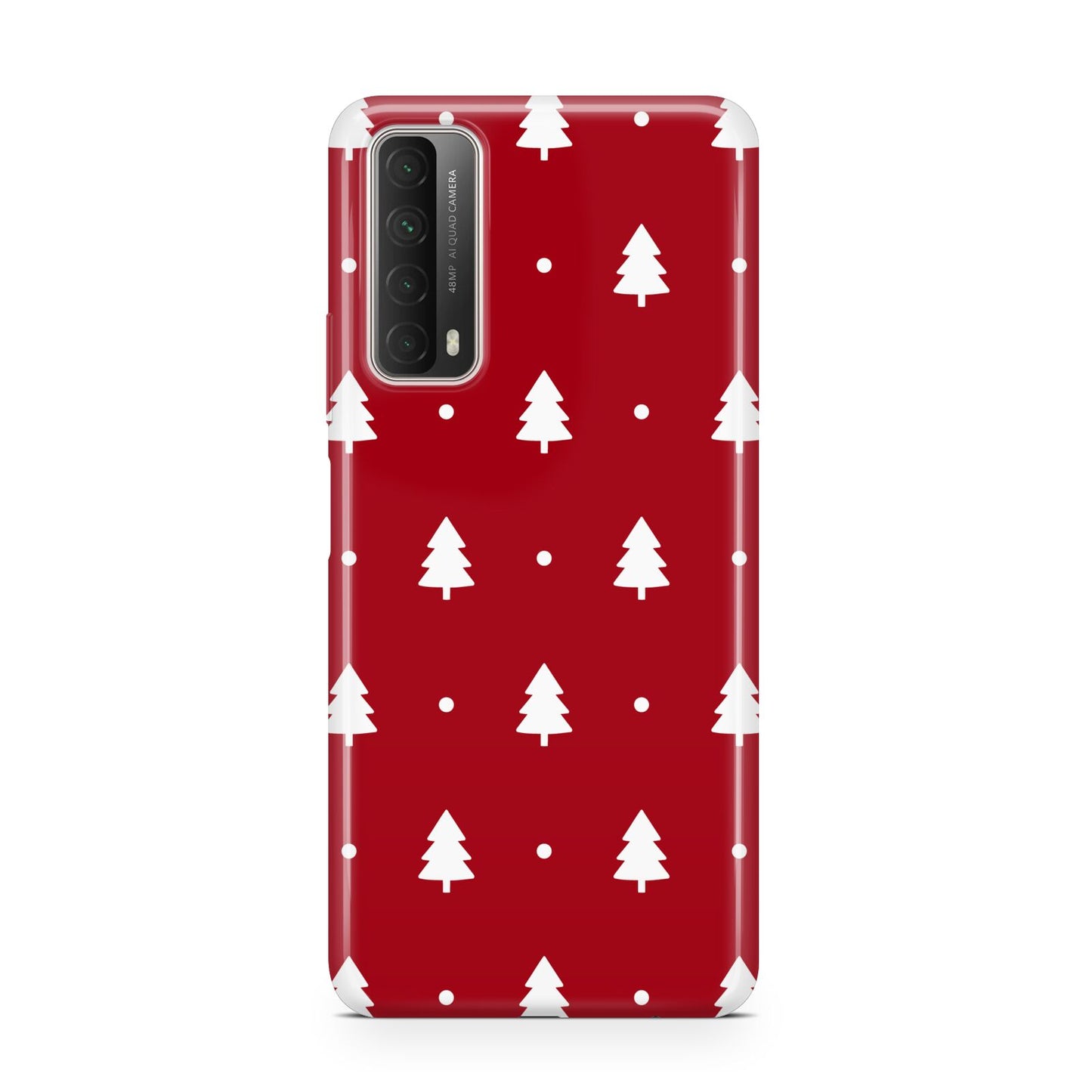 Classic Red Christmas Trees Huawei P Smart 2021