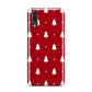 Classic Red Christmas Trees Huawei P20 Phone Case