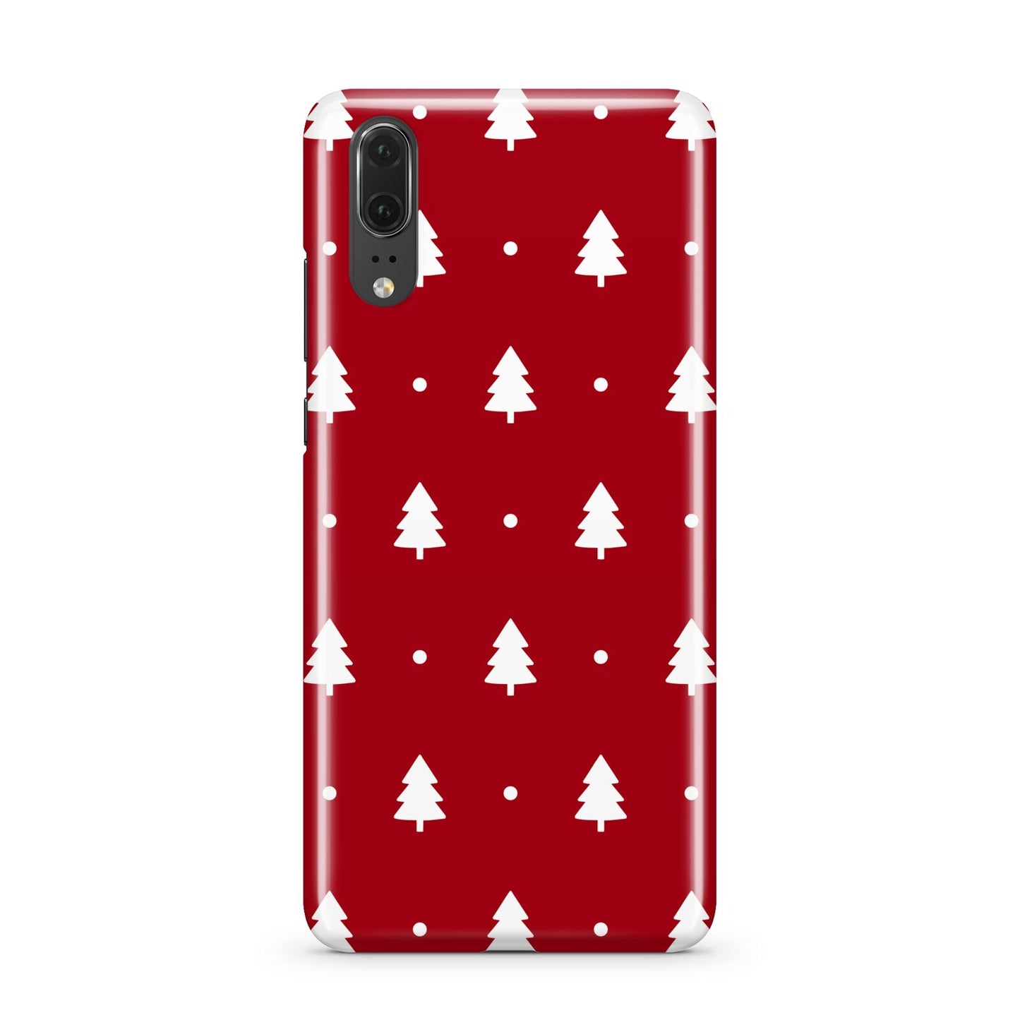 Classic Red Christmas Trees Huawei P20 Phone Case