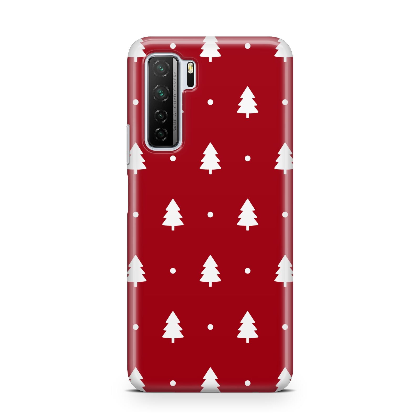 Classic Red Christmas Trees Huawei P40 Lite 5G Phone Case
