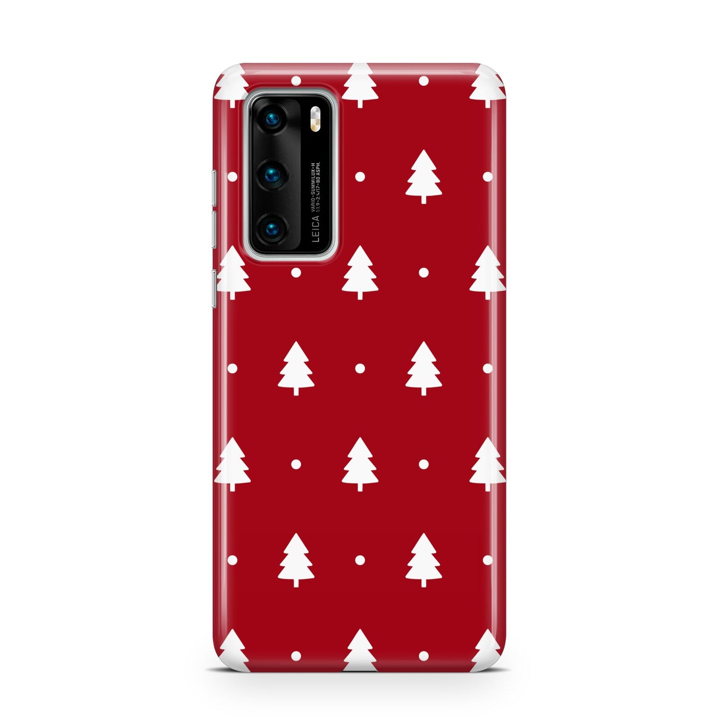Classic Red Christmas Trees Huawei P40 Phone Case