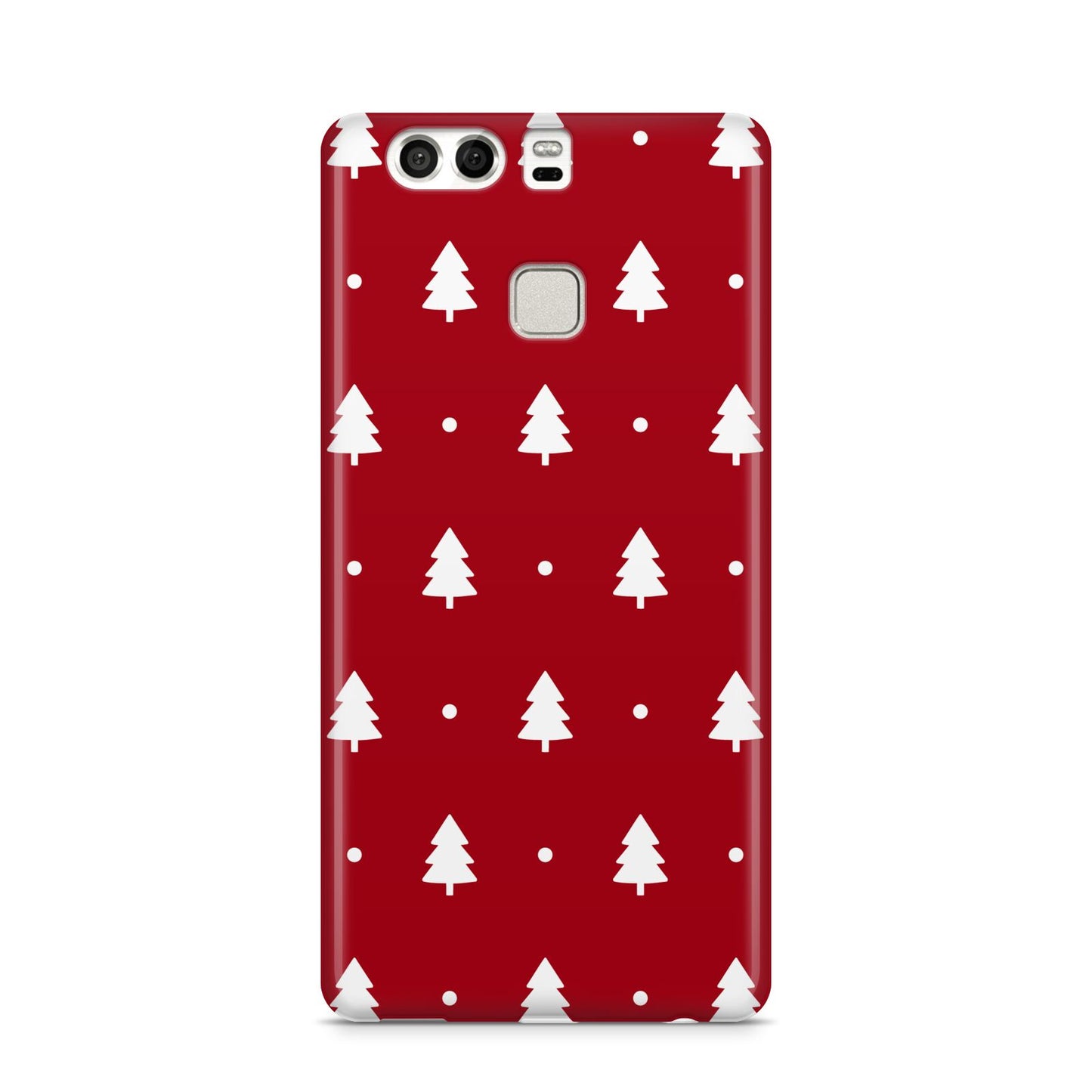 Classic Red Christmas Trees Huawei P9 Case